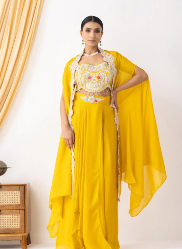 /storage/photos/1/Products/Indo Western Drape/yellow iw drape (4).jpg